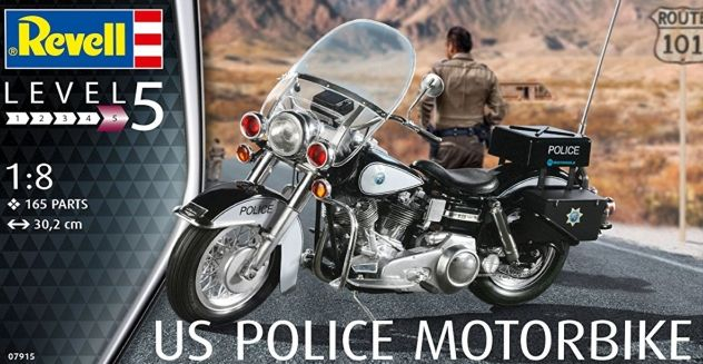 Сборная модель Полицейский мотоцикл США