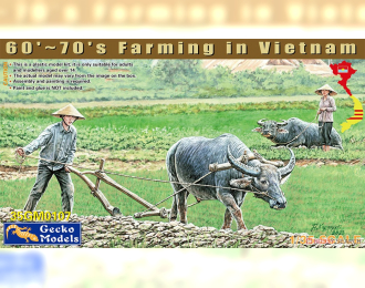 Сборная модель 60'~70's Farming in Vietnam(земледелие во Вьетнаме)