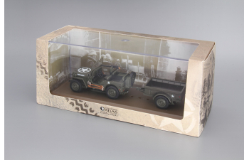 JEEP Willys 101st Airborne Division Normandie France (1944), green