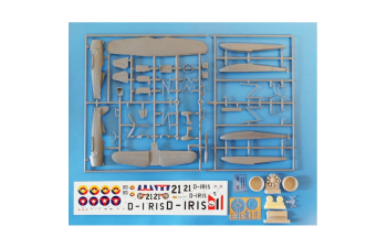 Сборная модель Curtiss Hawk II