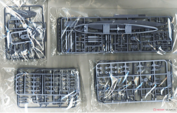 Сборная модель Japanese Light Cruiser Kashii Renewal ver. Water Line Series No. 356