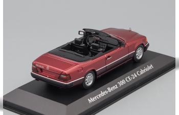 MERCEDES-BENZ 300 CE - 24 (A 124) - 1991 - RED METALLIC