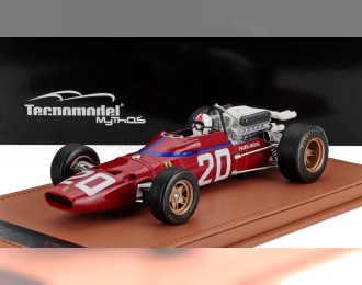 FERRARI F1 312 F1-67 №20 Dutch Gp With Pilot Figure) (1967) Chris Amon, Red