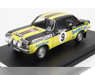 OPEL Ascona (night Version) №9 Rally Montecarlo (1975) L.carlsson - B.de Jong, Yellow Black