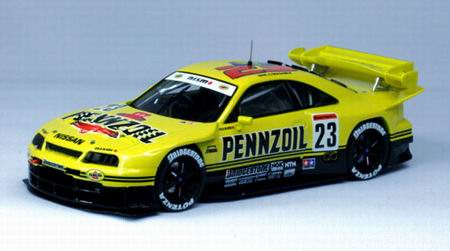 NISSAN R33 GTR HDF '98 JGTC 23 Pennzoil, yellow