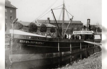 Сборная модель пароход Borman