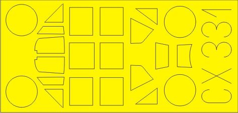 Маска для Bf 109E