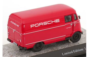 MERCEDES-BENZ L319 Porsche Renndienst, red