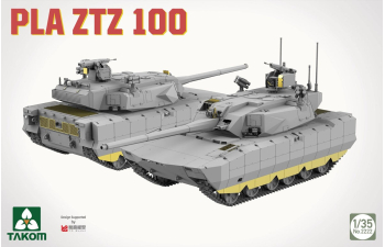Сборная модель танк PLA ZTZ100