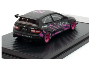 HONDA Civic EG6 *Monster*, black/pink