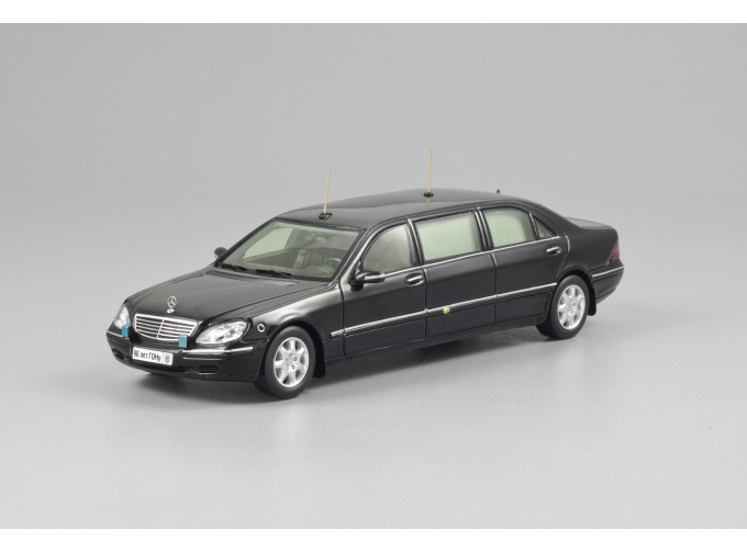 MERCEDES-BENZ S600 Pullman Guard W220 Владимир Путин "Первый срок" (серия ГОН), черный