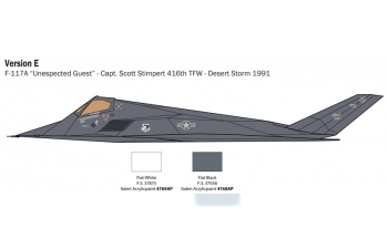 Сборная модель Американский штурмовик Lockheed F-117A Nighthawk