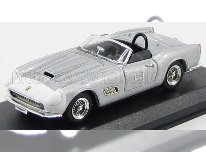 FERRARI 250 California Spider №9 Lime Rock (1959) B.Пrossman, Silver White