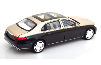 MERCEDES-BENZ Maybach S 680 4 Matic (2021), black metallic/gold metallic