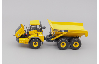 KOMATSU HM400, yellow