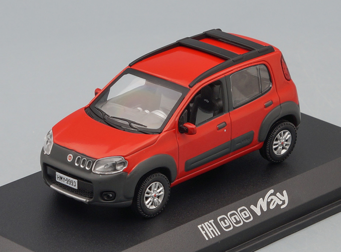 FIAT Uno Way 4х4 (2010), red