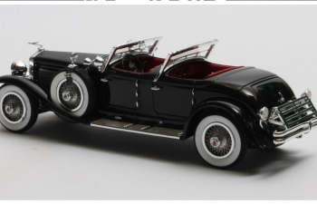 DUESENBERG SJ 2608 J-582 Torpedo Pheaton Walker La Grande 1930 Black