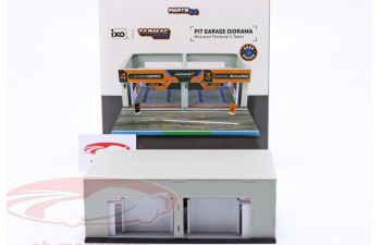 Pit Garage Diorama McLaren formula 1 Team (2022)