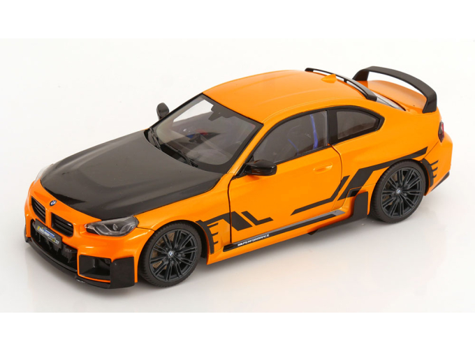 BMW M2 Performance Parts (G87) (2024), orange-metallic black