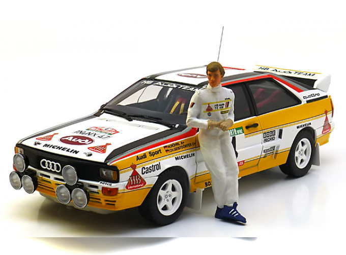 AUDI Figur World Champion, Walter Röhrl, HB