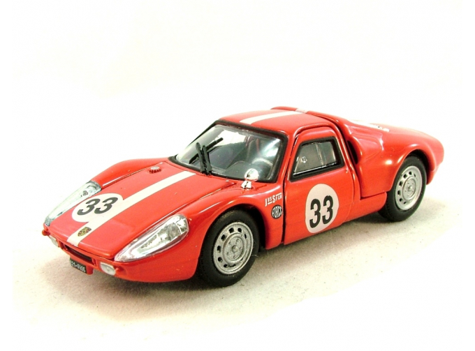 PORSCHE 904 GTS No.33 (откр.двери), 251D/251XD 1:43, красный