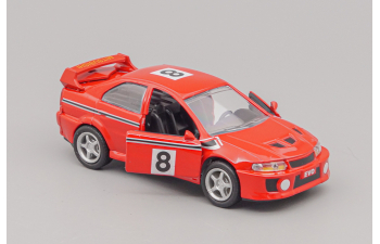 MITSUBISHI Evo #8, red