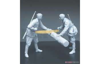 Фигурки Инженеры Красной армии "Чернозем-4" / Red Army Engineers "ChernoZyom- 4"