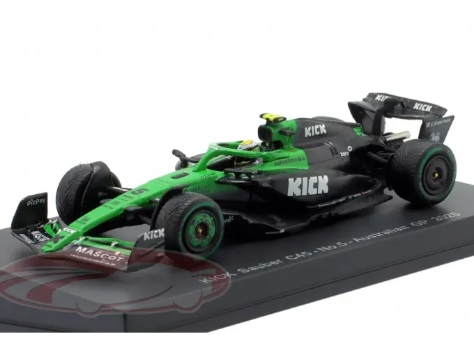 Kick SAUBER C45 #5 Australian GP Formula 1 Gabriel Bortoleto (2025)