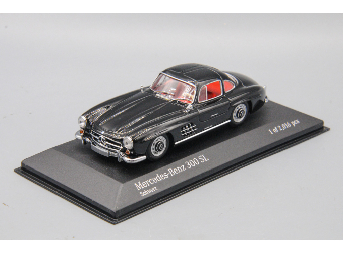 MERCEDES-BENZ 300 SL Coupe (1955), black