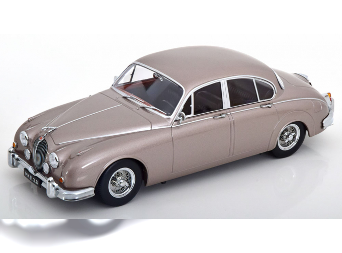 JAGUAR MK II 3.8 LHD (1959), pearl silver