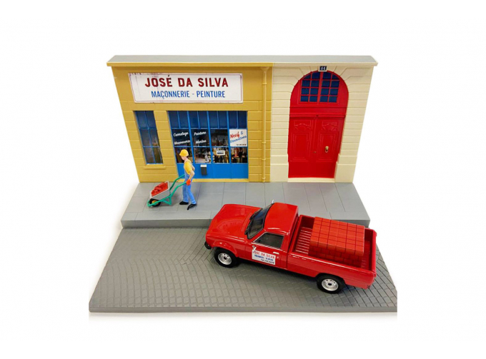 Peugeot 504 Pick-up Dangel, Автодиорама