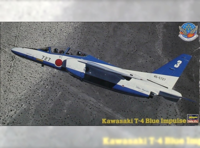 Сборная модель Самолет KAWASAKI T-4 BLUE IMPULSE