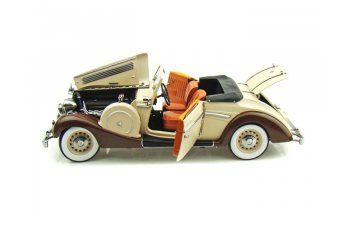 MAYBACH SW 38 Sport Cabriolet (1937), creme / biege
