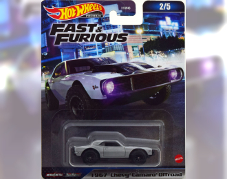 CHEVROLET Camaro Offroad Fast Furious (1967), silver-greymetallic