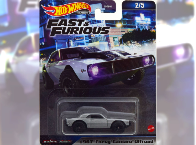 CHEVROLET Camaro Offroad Fast Furious (1967), silver-greymetallic