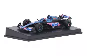 ALPINE F1 A523 Team Bwt Alpine №31 Season (2023) Esteban Ocon, Blue Pink