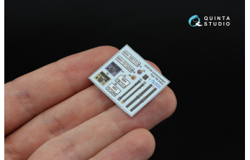 3D Декаль интерьера кабины Schwimmwagen Type 166 (Hero) (с 3D-печатными деталями)