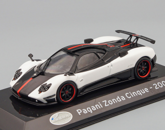 PAGANI Zonda Cinque 2009, white / black