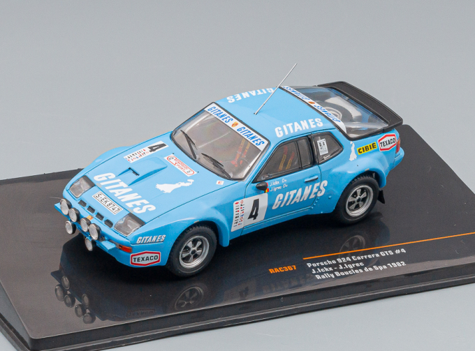 PORCHE 924 Carrera GTS #4 "Gitanes" J.Ickx/Igrec Boucles de Spa, 1982