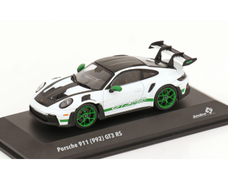 PORSCHE 911 992 Gt3 Rs Coupe (2023), white / green