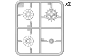 Сборная модель T-55 Al Faw Enigma Iraq Polish Made Base Military (1990)