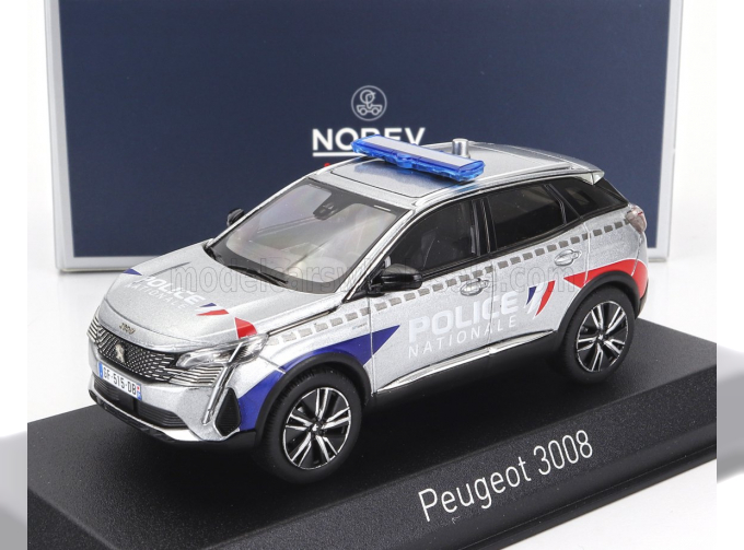 PEUGEOT 3008 Police Nationale (2023), Silver