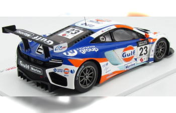 McLAREN Mp4-12 Team Gulf United Autosport №23 2nd City Of Dreams Macau Gt Cup D.watts (2013), White Blue Orange