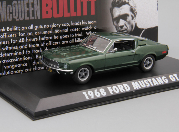 FORD Mustang Fastback из к/ф "Буллит" (1968), green