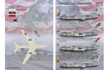 Декаль Douglas A-3 Skywarrior