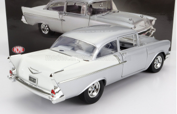 CHEVROLET BEL AIR CUSTOM STREET STRIP (1957), SILVER WHITE