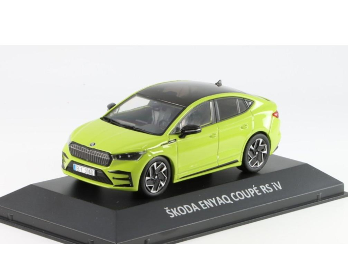 SKODA Enyaq Coupé RS iV (2023), light green