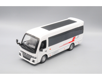 TOYOTA Coaster, белый, 23 см