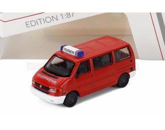 VOLKSWAGEN T4 Minibus Fire Department (2000), red