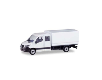 MERCEDES-BENZ Sprinter D.k. + Prit./Plane (Minikit), white